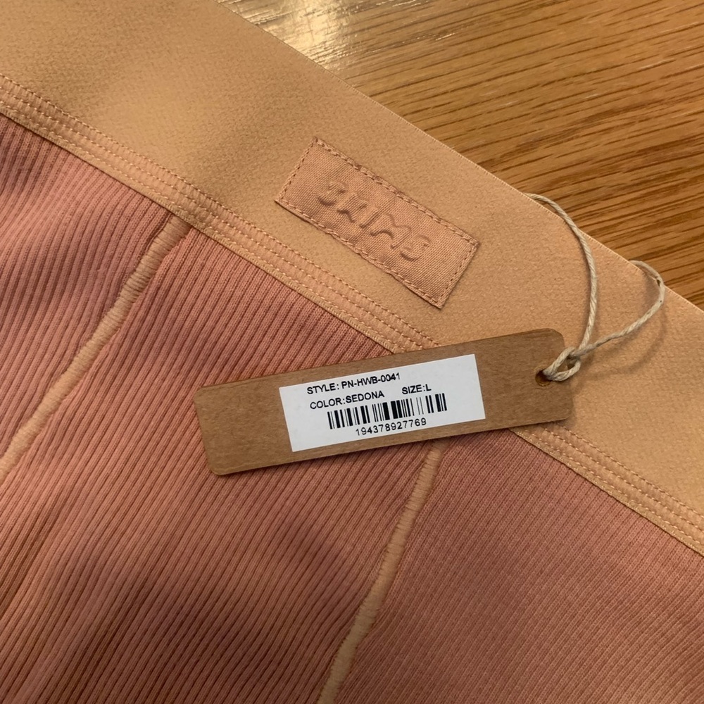 SKIMS cotton rib brief- color: Sedona